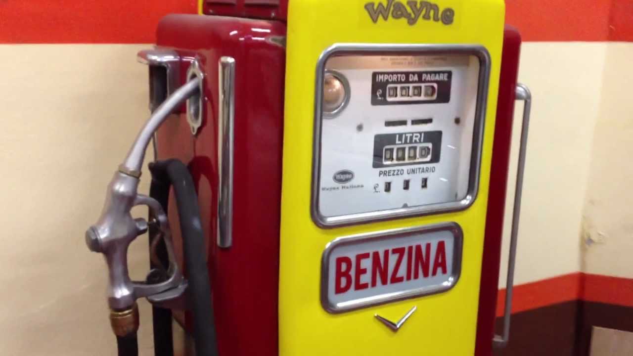 Pompa di Benzina Americana Shell WAYNE mod.100 ANNI '50
