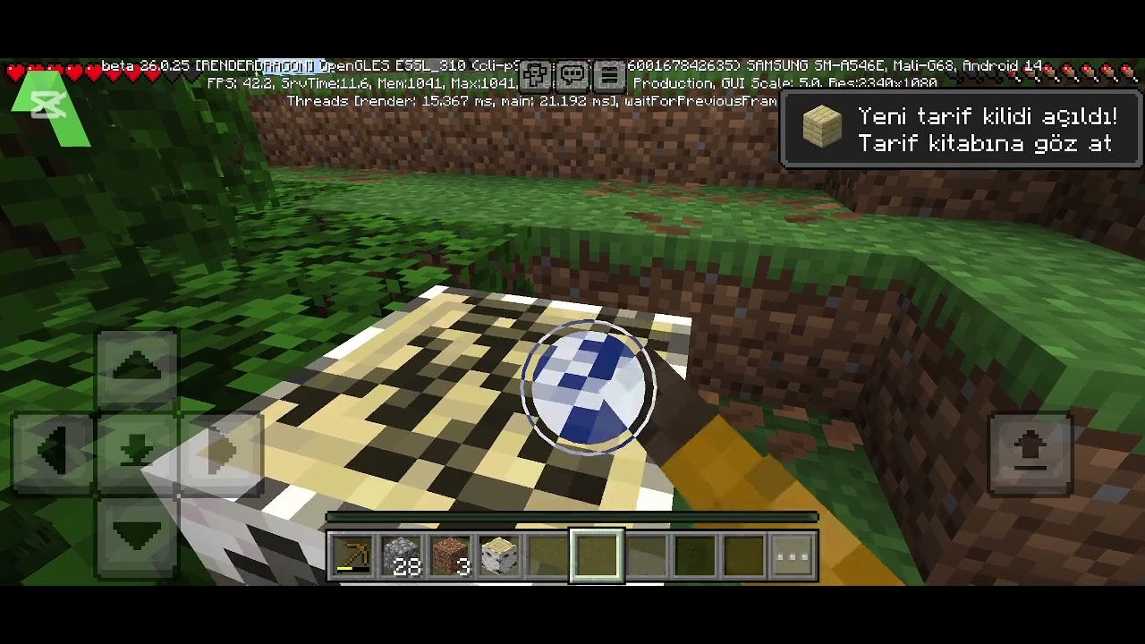 Asafla minecraft oynuyoruz
