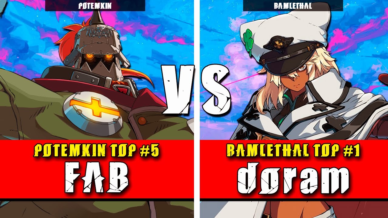 GGST | FAB (Potemkin) VS doram (Ramlethal) | Guilty Gear Strive High level gameplay