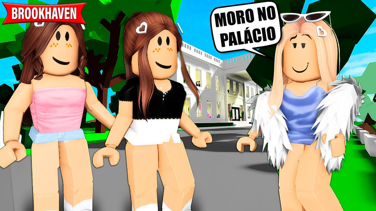 A MENINA FINGIA QUE MORAVA NO PALACIO DO PRESIDENTE | Historinhas Brookhaven RP | Roblox