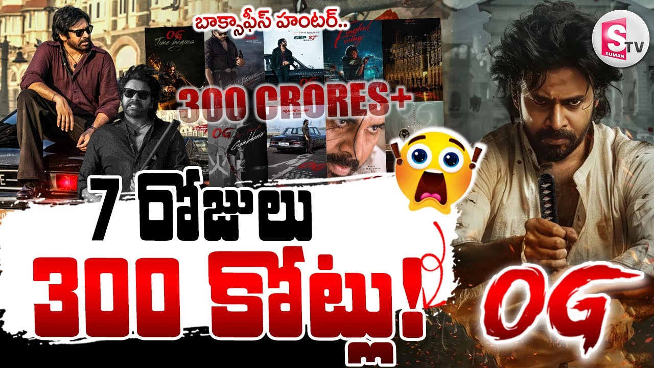 OG Collection : They Call Him OG Box Office Collection | 7 రోజులు300 కోట్లు..! | 7 days Collection