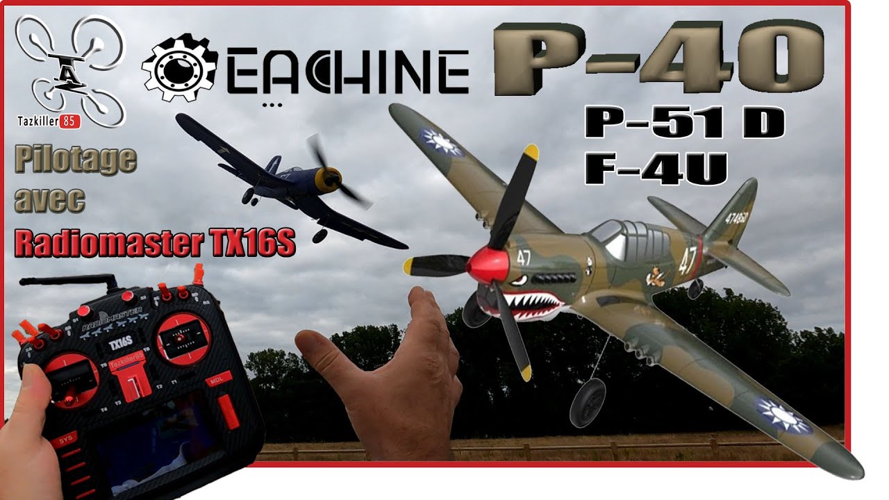 Eachine mini AVIONS et Radiomaster TX16S - Résultat du concours !