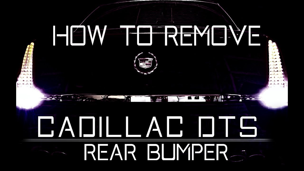 Cadillac DTS Rear  Bumper Removal