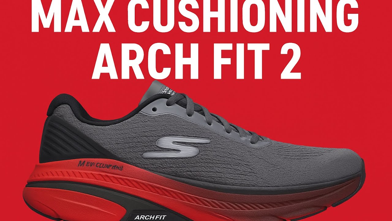 Skechers MAX CUSHIONING ARCH-FIT 2.0 | RUNNING SHOES | ARCH FIT SPORT | SHOE | 