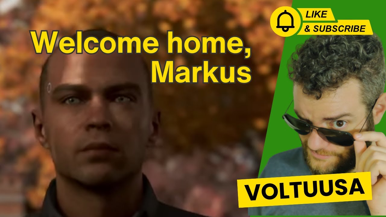 Detroit Become Human: Markus never forgets anything | Voltuusa - Clip from full playthrough