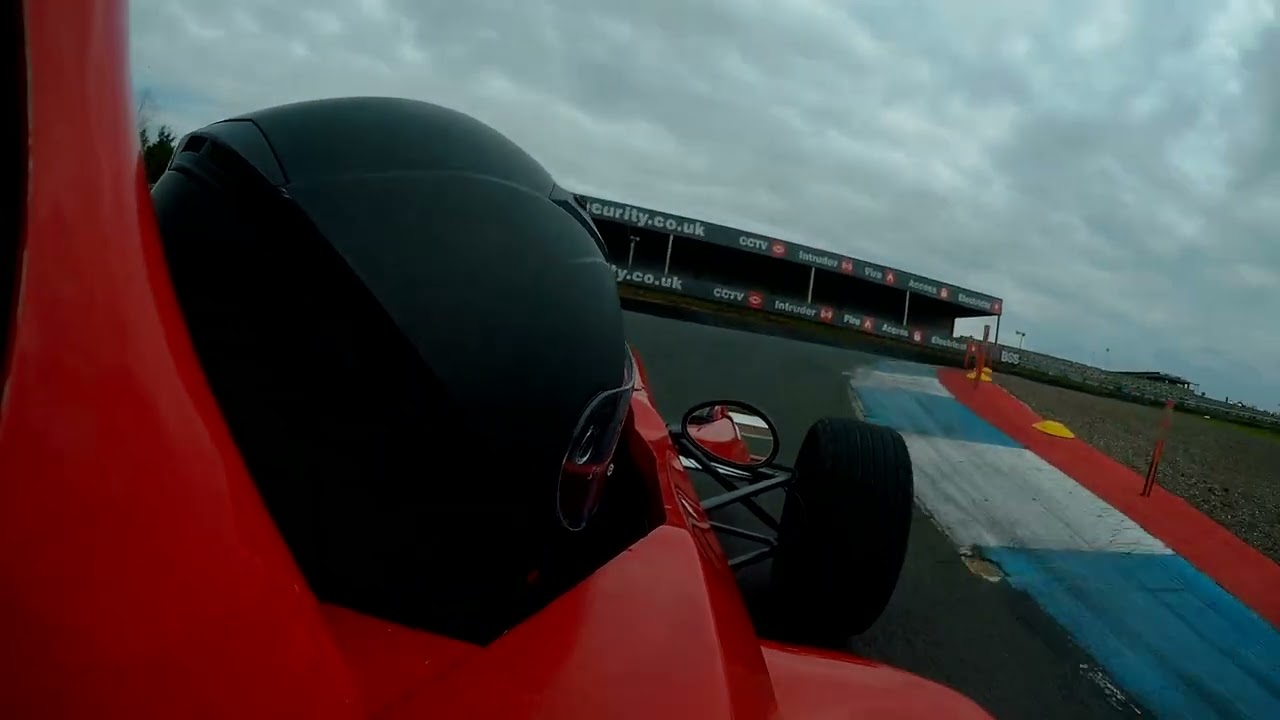 Formula race car driving experience - knockhill race track