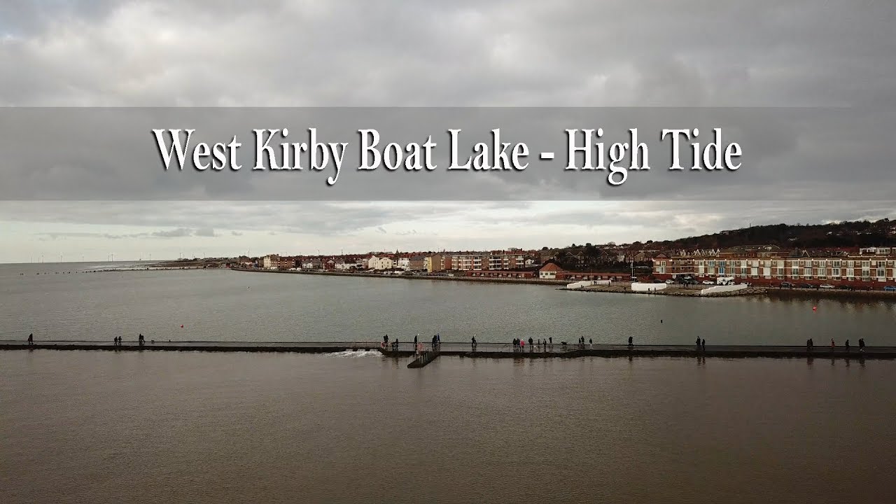 Exploring West Kirby Boat Lake | Landscape Photography & Drone Footage - Very Long Exposure