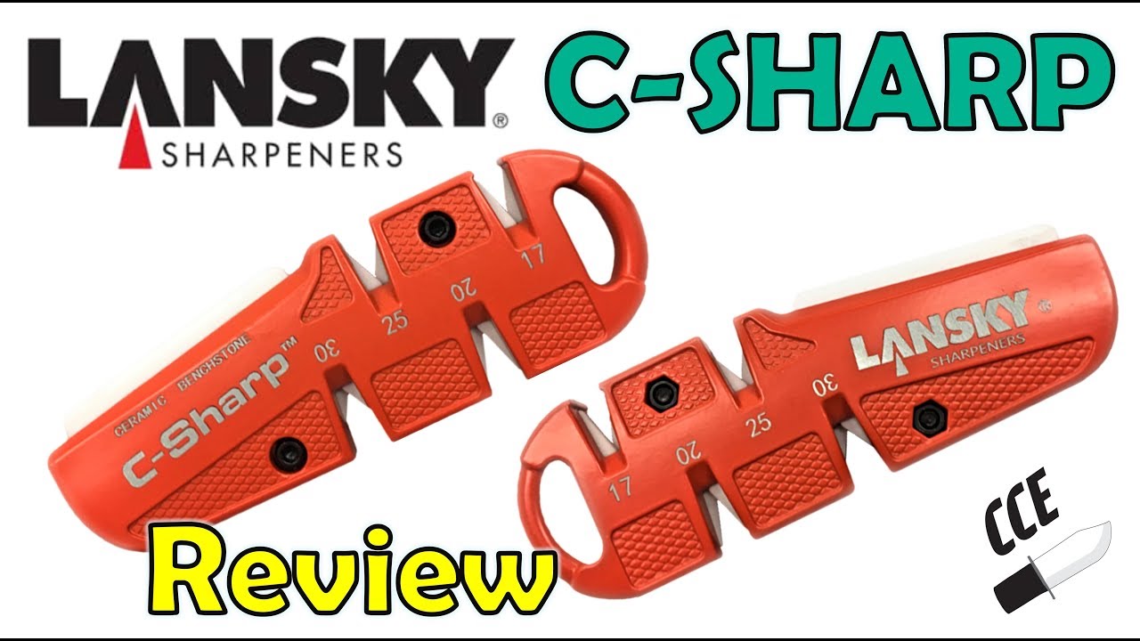 Lansky C-Sharp Review - A Portable Handheld Sharpener