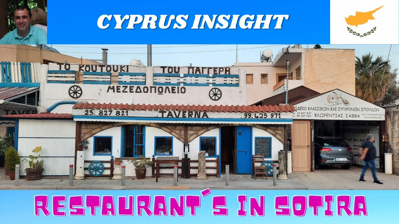 Sotira Cyprus - Traditional Restaurants.