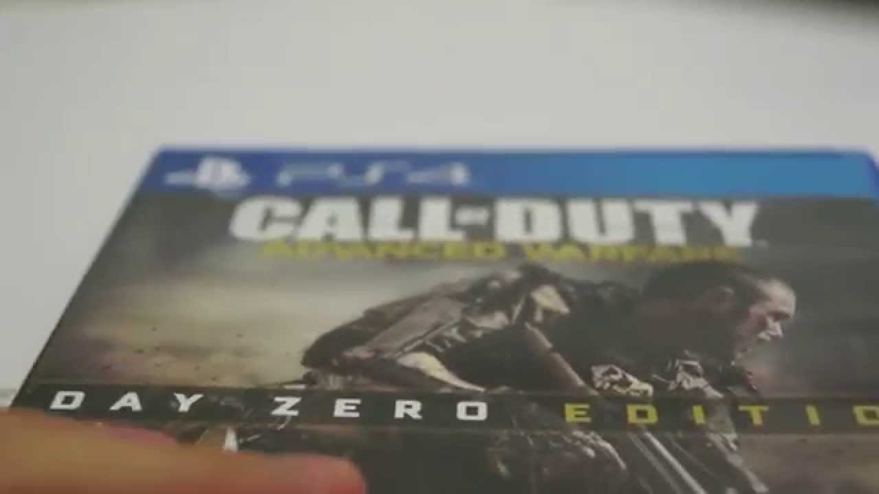 Call Of Duty: Advanced Warfare Day Zero Edition (PS4) Unboxing