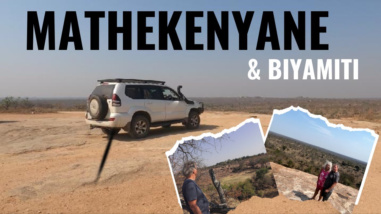 Two breathtaking viewpoints as we travel the roads to Biyamiti Bush Camp.