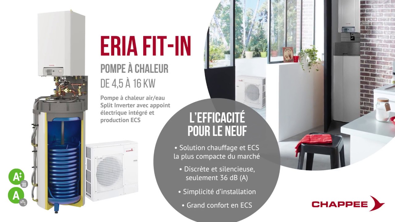 Montage de la Pompe à chaleur Eria Fit-in