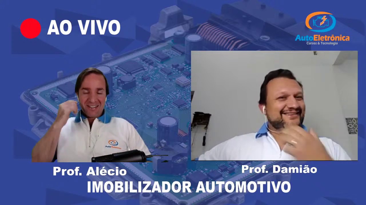 [Live] Imobilizadores Automotivos - bate-papo com professores