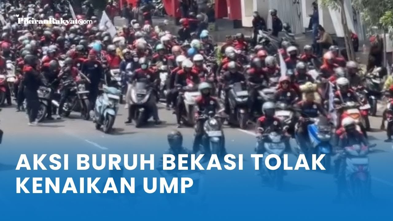 Buruh Bekasi Tolak UMP dan UMSK 2026