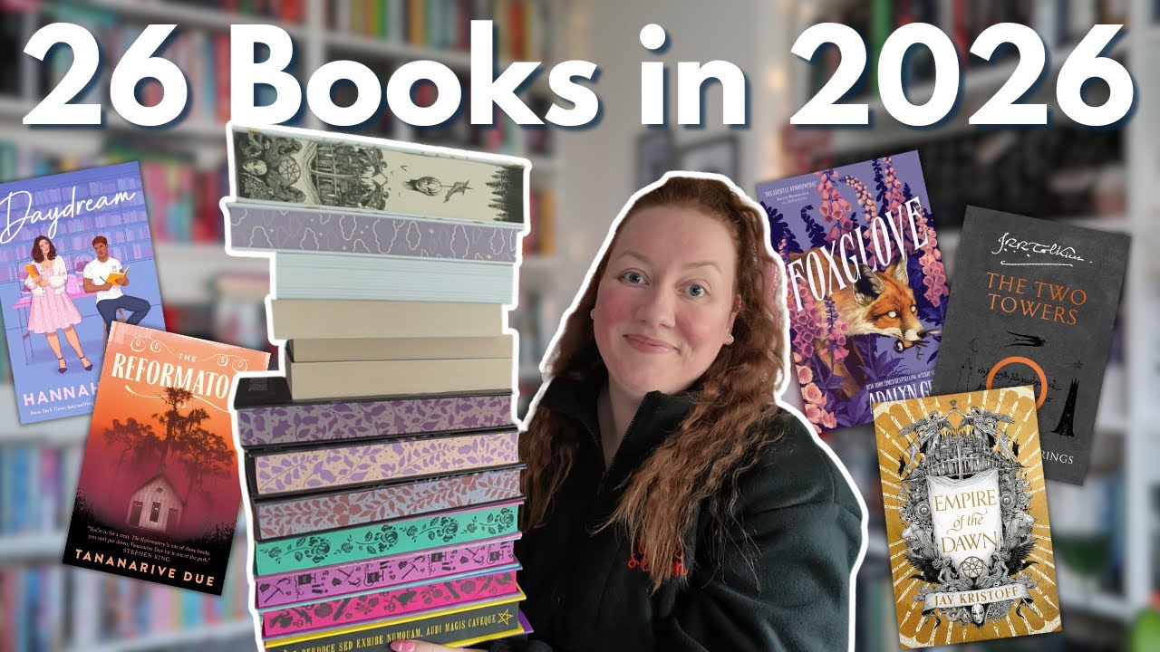 26 книг, которые я с нетерпением жду возможности прочитать в 2026 году 📚 Vlogmas День 9