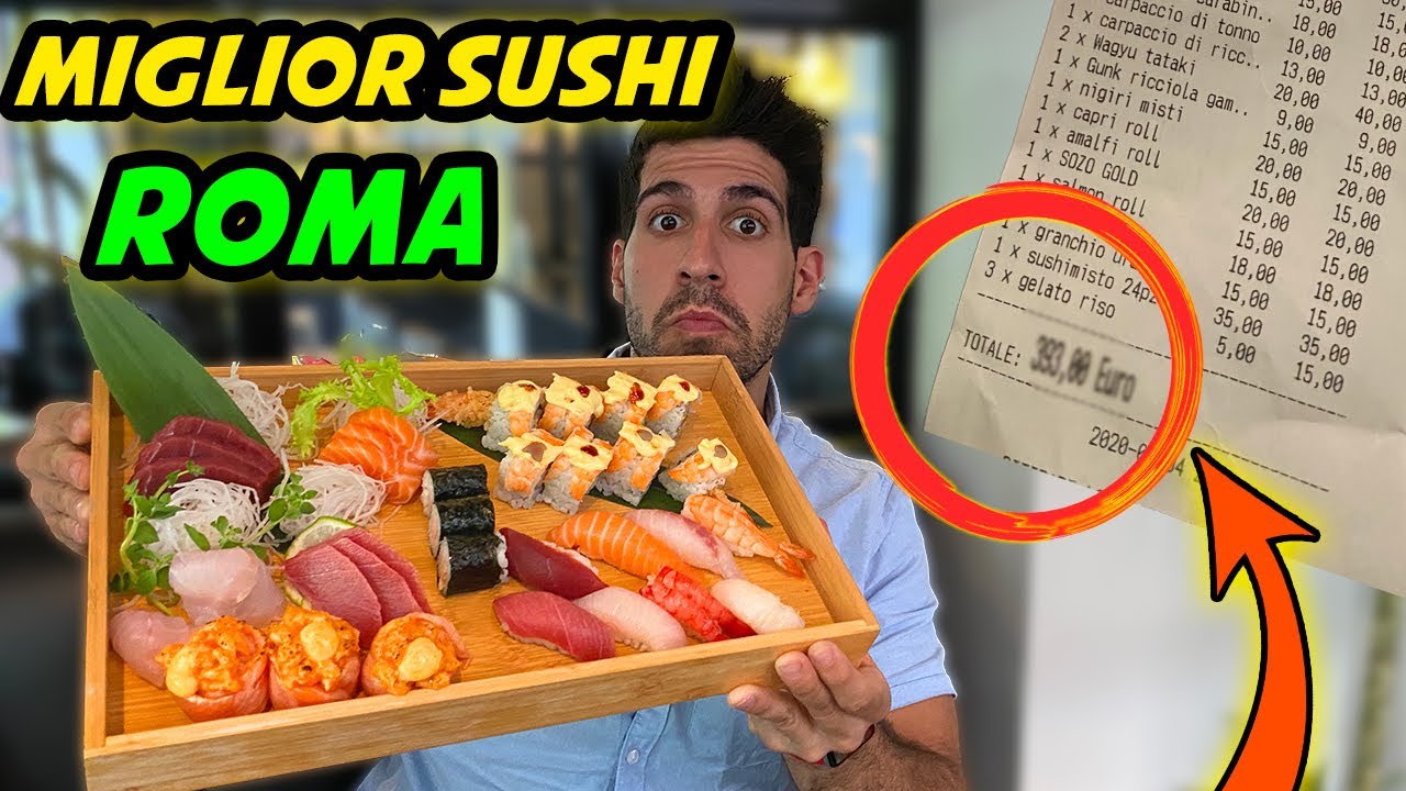 MIGLIOR SUSHI DI ROMA *spettacolare*