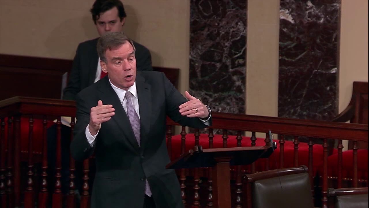 Sen  Warner on Back Pay for Contractors
