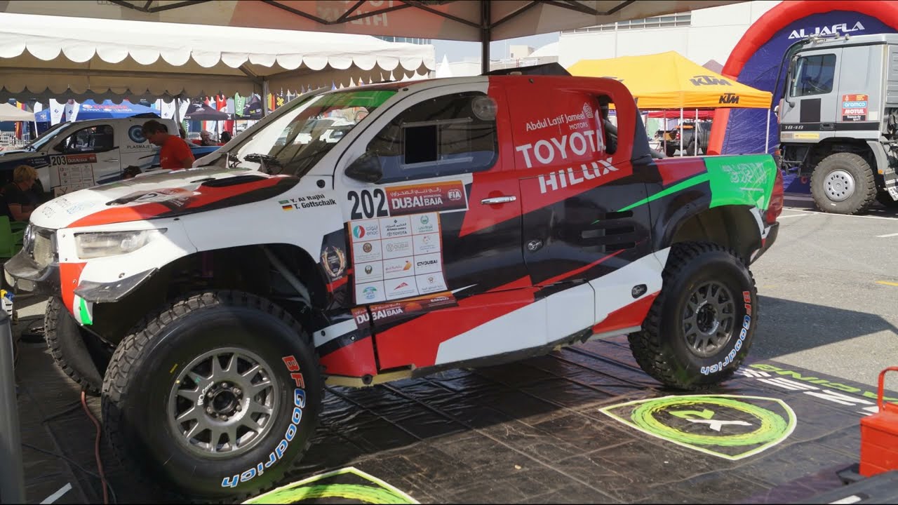 Dubai Intl Baja 2023 - Yazeed Al Rajhi - Toyota Hilux Dakar