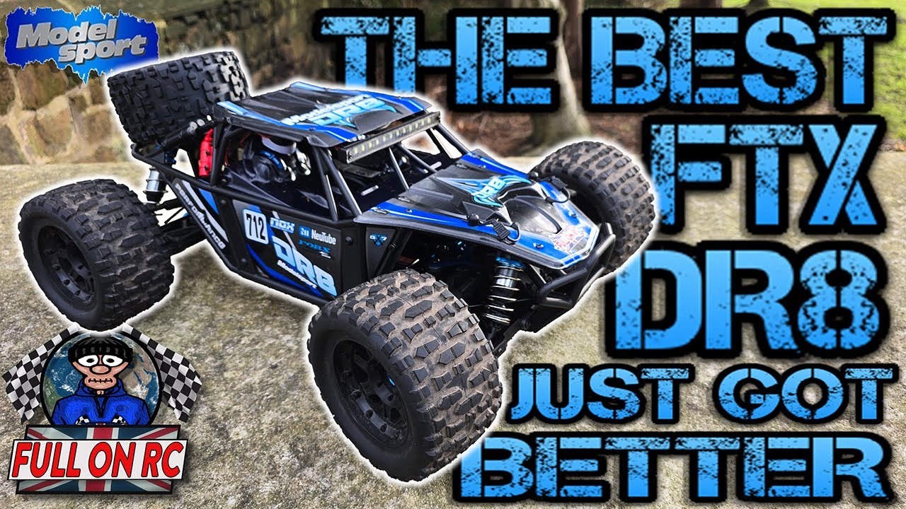 The FTX DR8 1/8 Desert Racer 6S RC Car Just got a whole lot better.