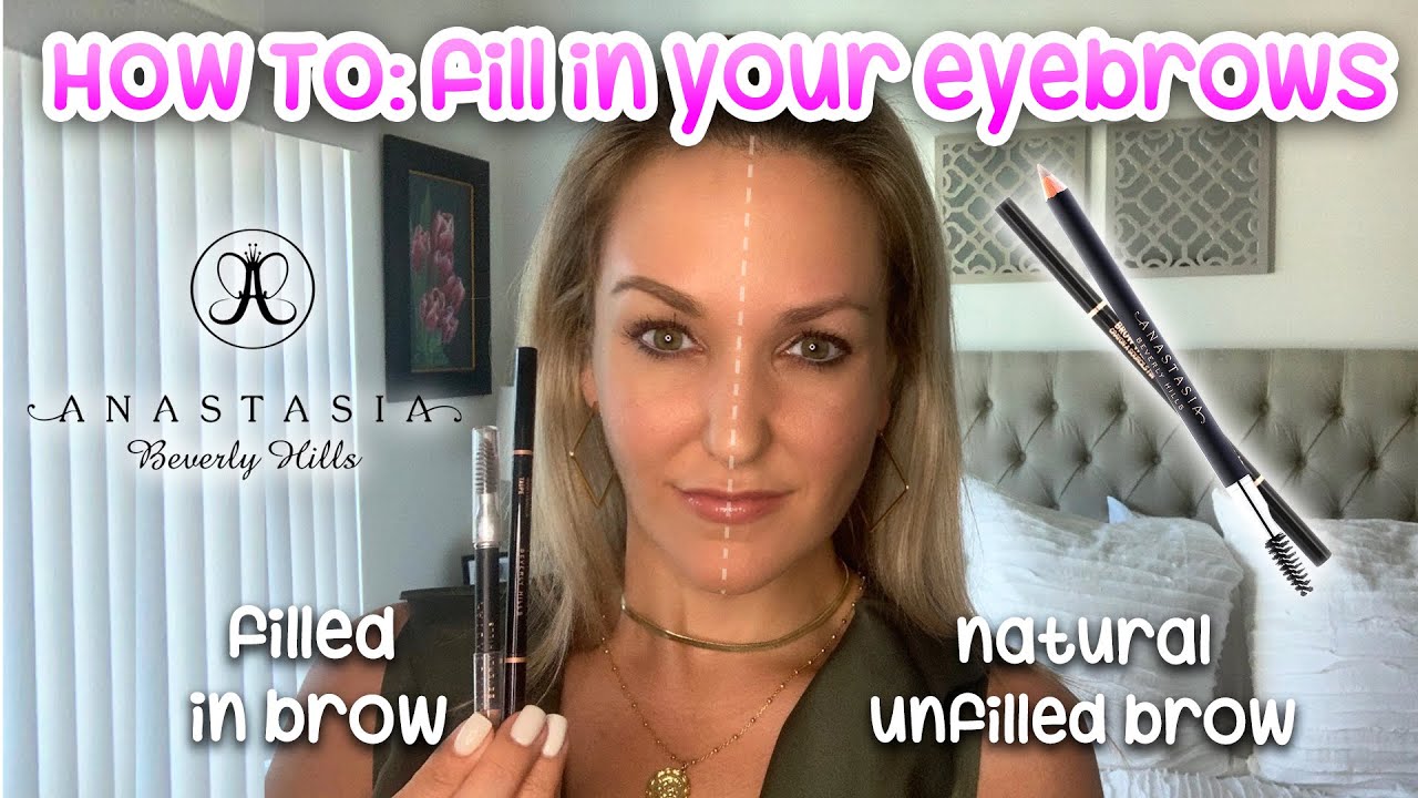 Anastasia Beverly Hills brow wiz & perfect brow pencil | How to fill in eyebrows | Sephora