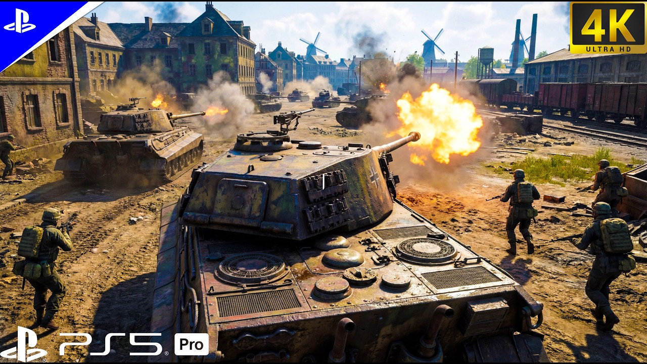 Battlefield 1 Tank Gameplay – Intense War Machine Action | Epic Battlefield 1 Tank Battle (4K 60Fps)
