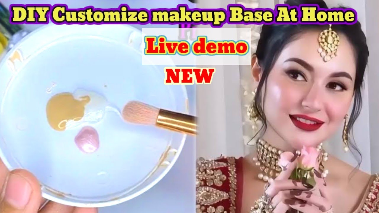 DIY Customized Make Up Base At Home l winter special parlour secret makeup base#parlorsecretbase