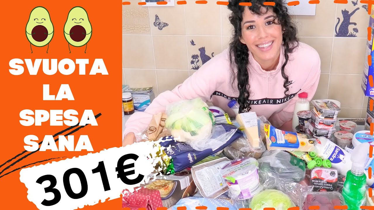 MEGA SVUOTA LA SPESA DA LIDL (SPESA SANA E FIT💪🏻)