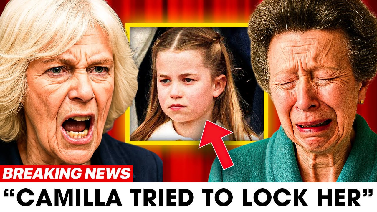 Princess Anne BREAKS IN TEARS As She Saves Princess Charlotte From Camilla's Trap
