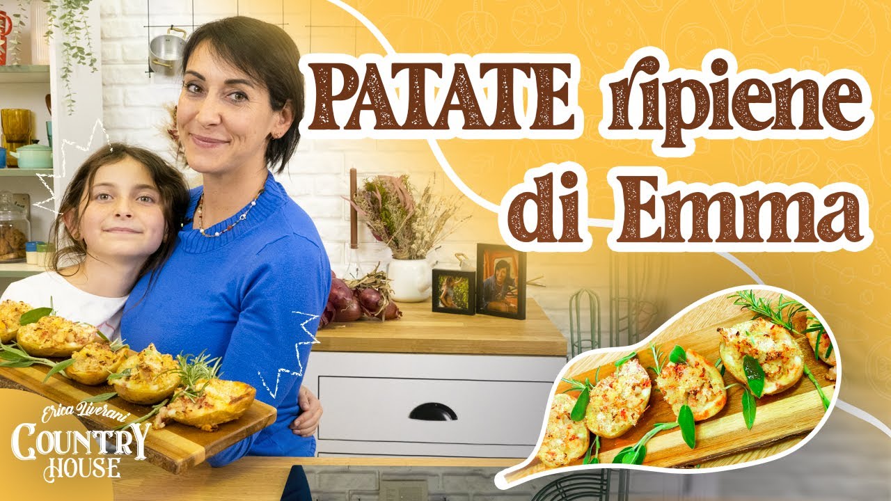 Come fare le patate ripiene? Ricetta veloce! | Erica Liverani