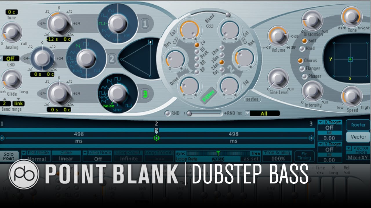 Dubstep Wobble Bass in Logic ES2 - LFO Explained