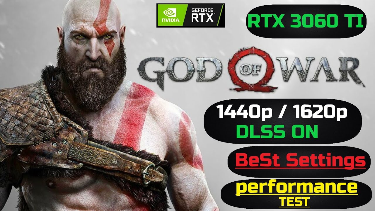 God of War PC | 1620p/1440p PERFORMANCE TEST | DLSS ON | RTX 3060 TI