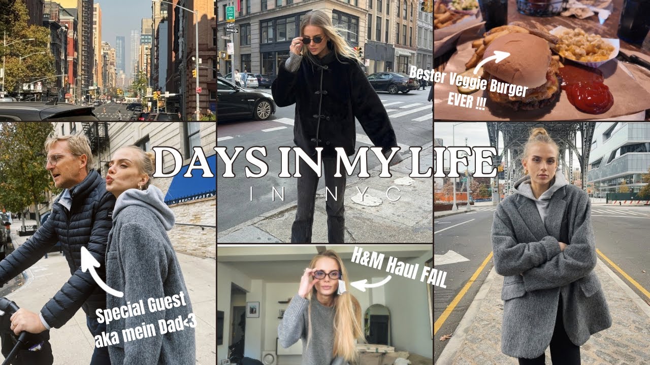 days in my life | new clothes (herbst finds), papa zu besuch in NYC, neuer food spot entdeckt