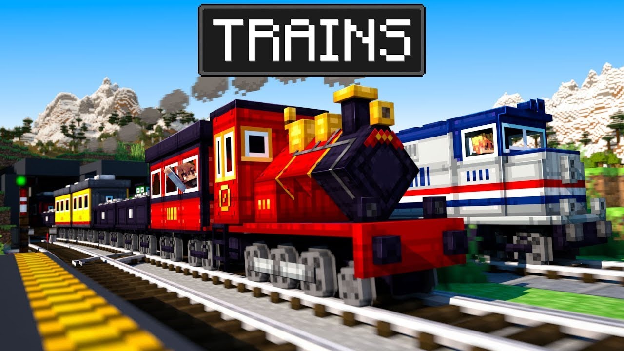 Trains Add-on | Minecraft Marketplace | Showcase