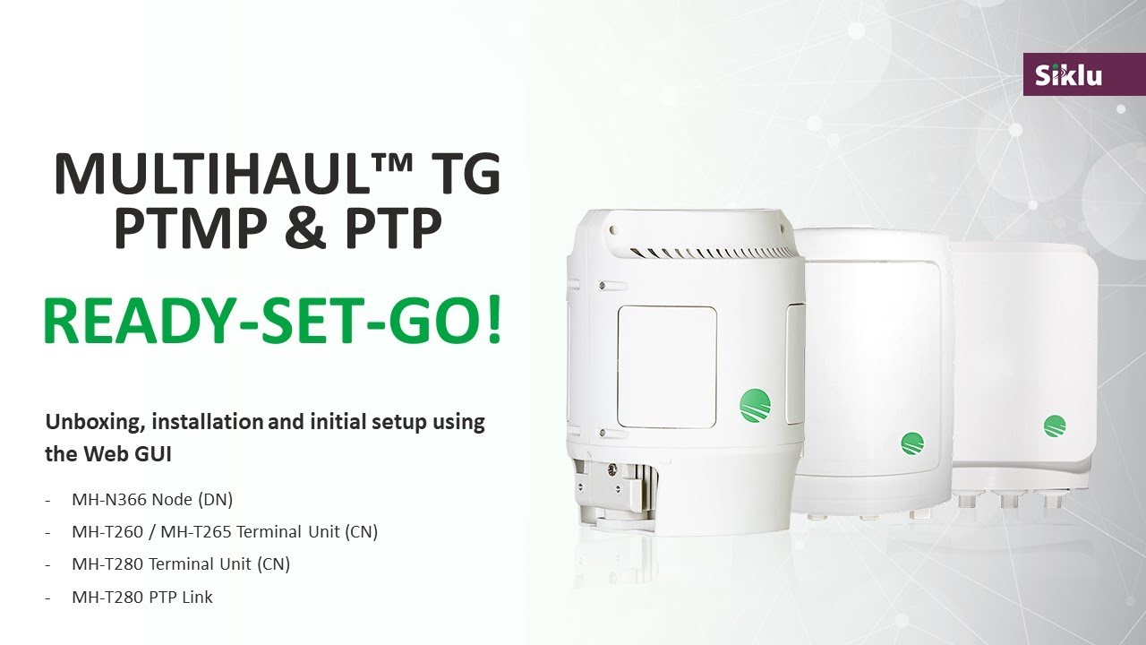 Ready Set Go! MH TG Installation and Setup Video (SW Release 1.3.1)