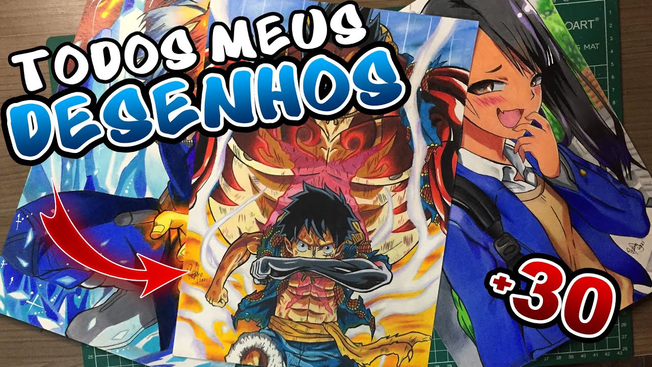 MOSTRANDO MEUS DESENHOS !!!!