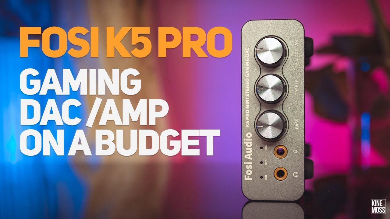 Fosi Audio K5 PRO. Лучший бюджетный игровой ЦАП/усилитель на рынке на данный момент?
