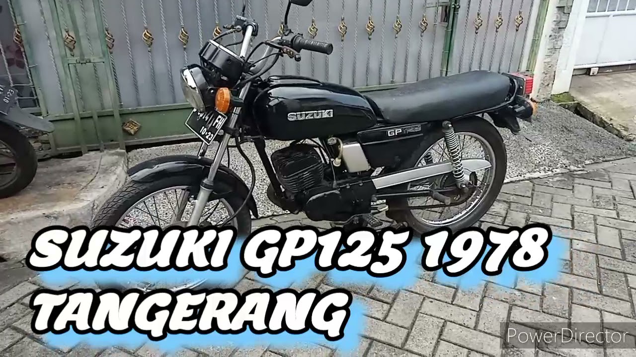 Suzuki GP125 1978 hitam Tangerang Indonesia