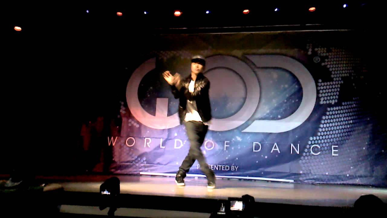 Mike Song dancing at World of Dance Tour Dallas, TX