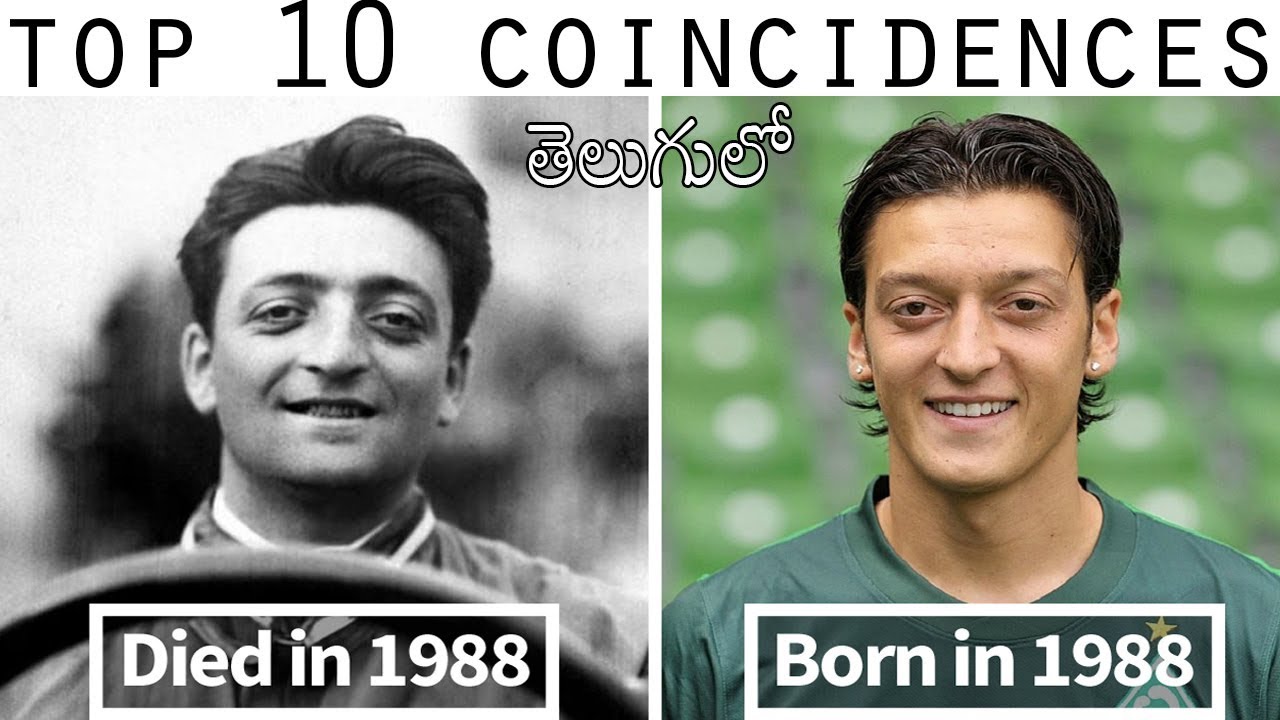 10 Amazing Coincidences You Won't Believe Happened,In Telugu | Mysteries | Dark Telugu