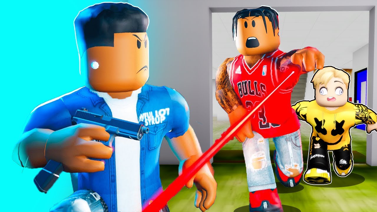 فيلم روبلوكس : دخلت مدرسة العصابات ولكن انا ضعيف كحيان 💔😭 ( تغيرت وصدمت الجميع 😱🔥 )