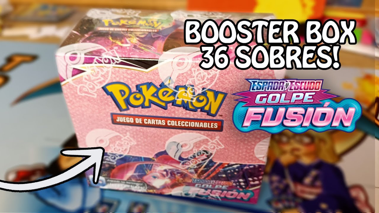 APERTURA CARTAS POKÉMON Booster Box GOLPE FUSIÓN - Pokemon TCG