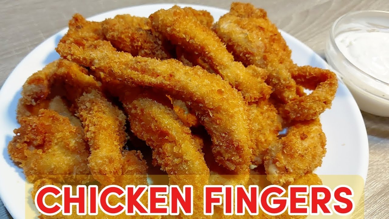 Try This Chicken Fingers, I'm Sure Your Kids Gonna Love This Recipe!