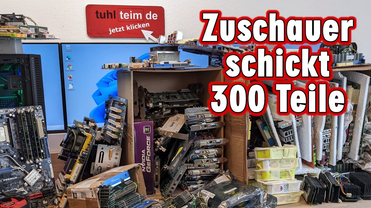 Unglaubliches Paket mit Prozessoren + Grafikkarten + PC Mainboards - Prüfen und Testen