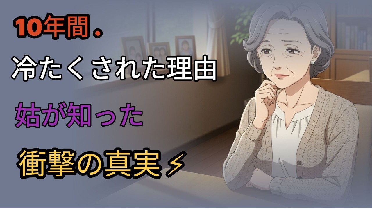 【感動実話】10年間冷たくされた姑が知った、嫁の日記に隠された真実