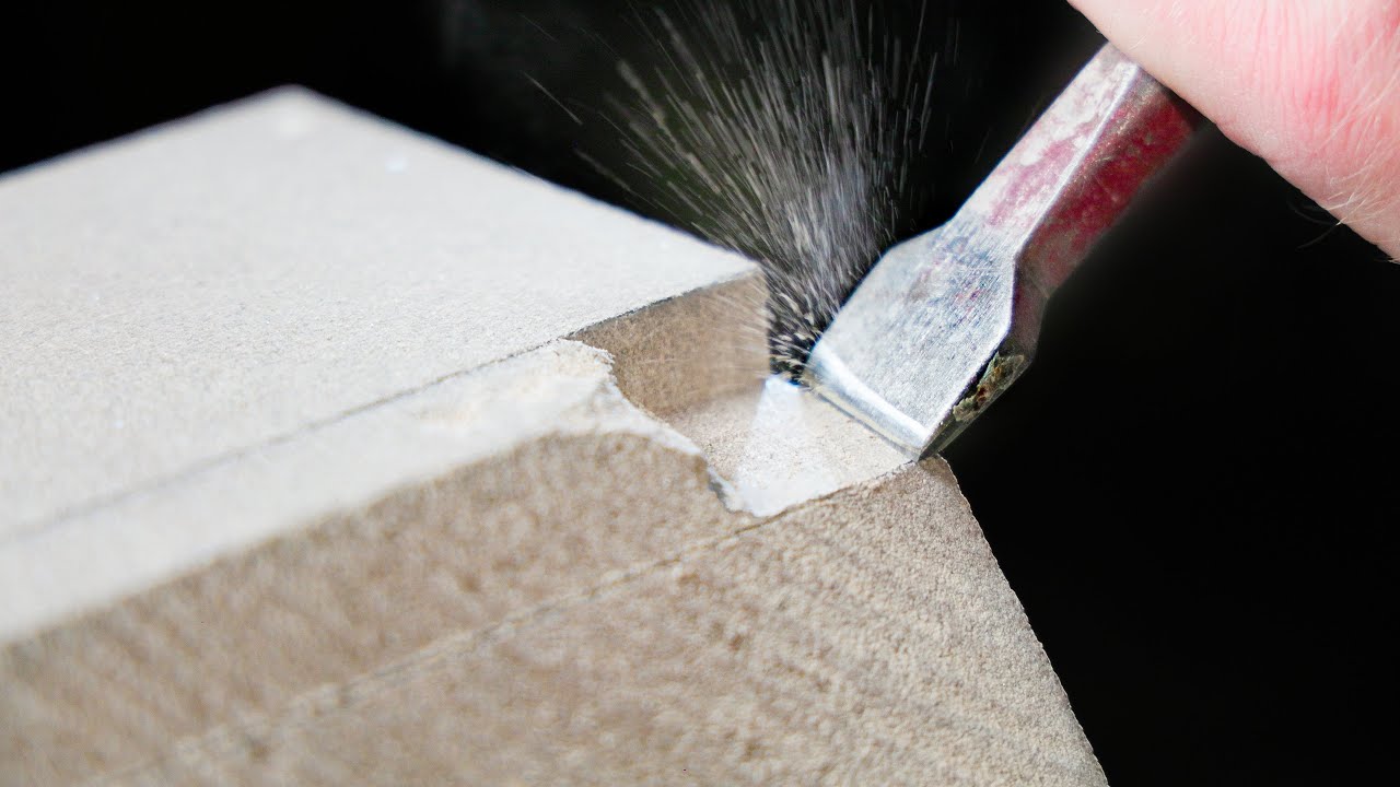 Relaxing carving to quiet the mind - Stonemasons journey of focus and craft