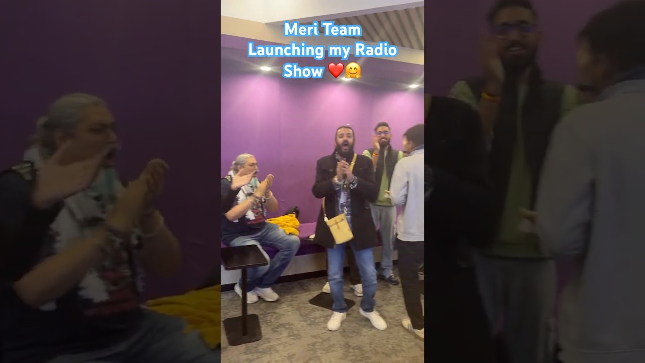 Meri team ke Saath mera show launch 