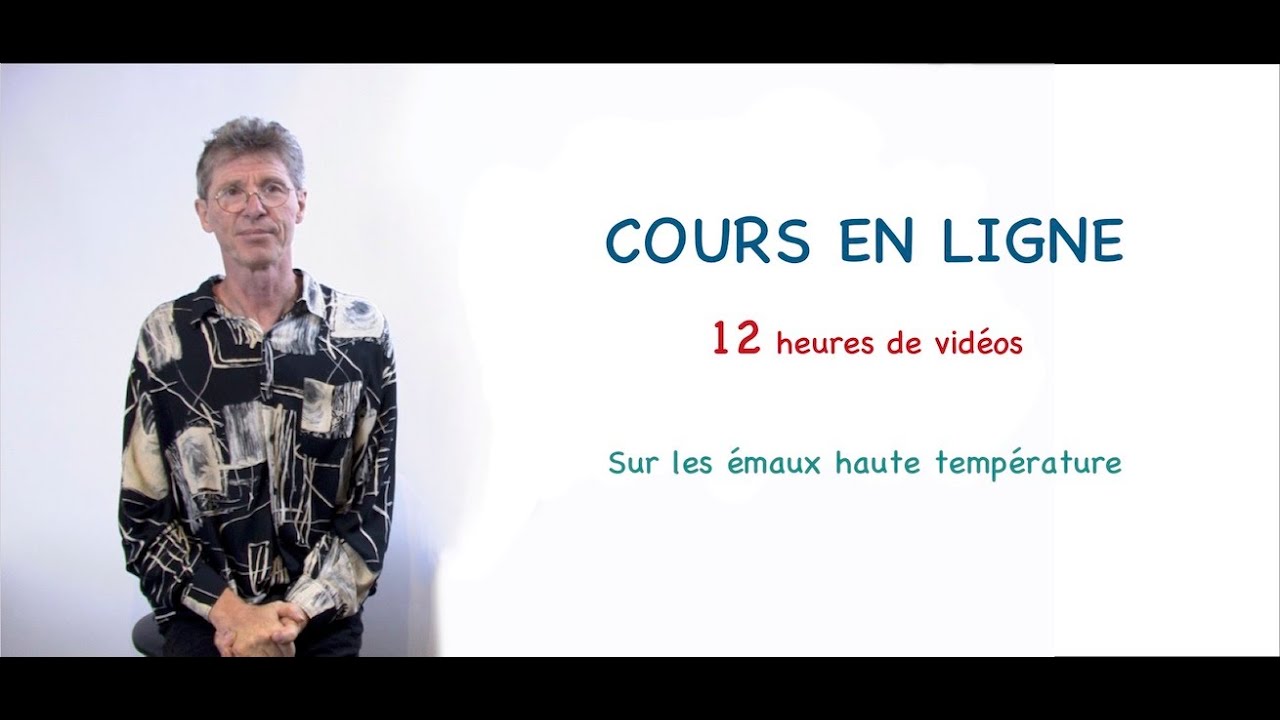 Comment fabriquer un émail de céramique - Cours en ligne de l'école Créamik