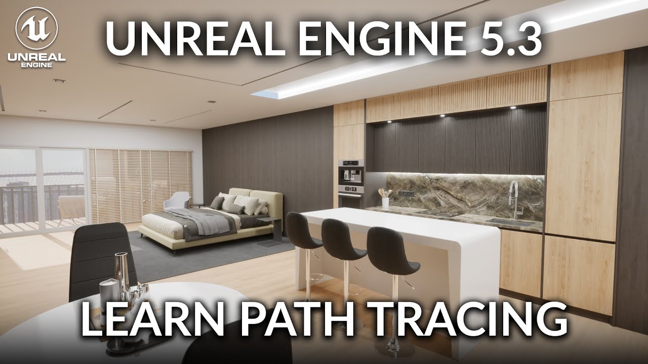 Изучите трассировку пути в Unreal Engine 5.3 за 5 минут