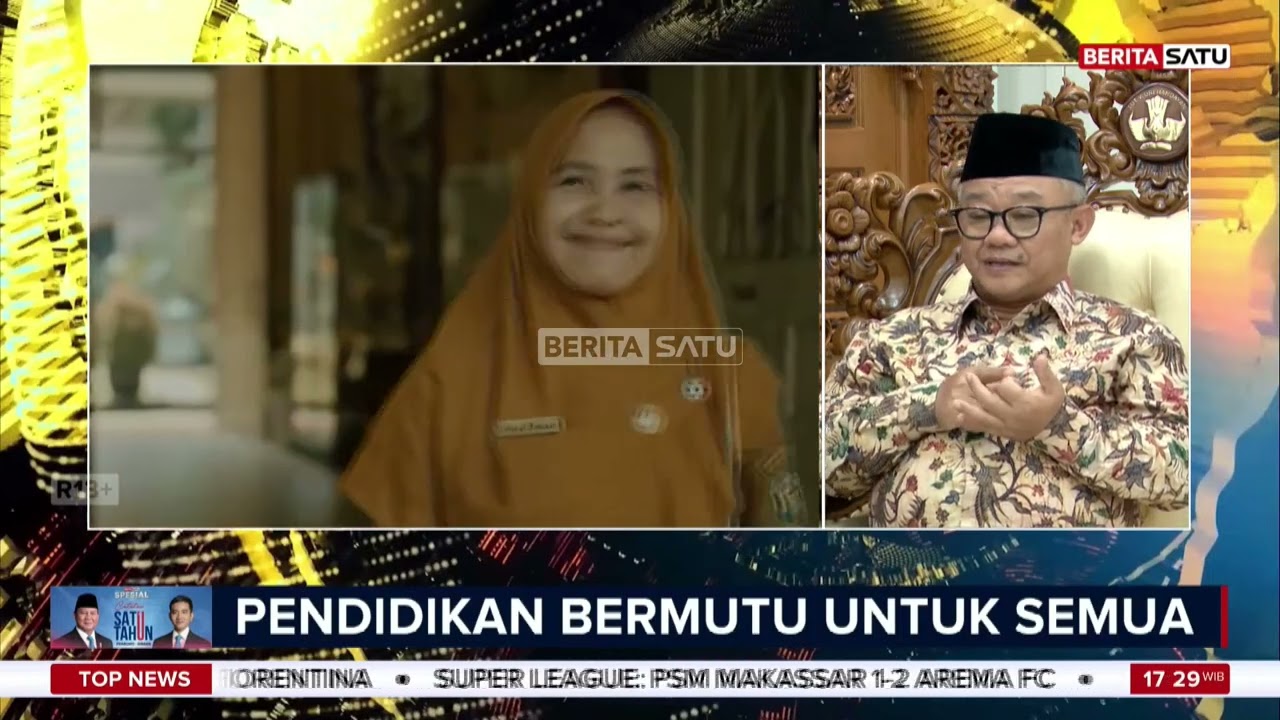 Mendikdasmen Abdul Mu'ti Pastikan Pendidikan Bermutu Untuk Semua Rakyat Indonesia 