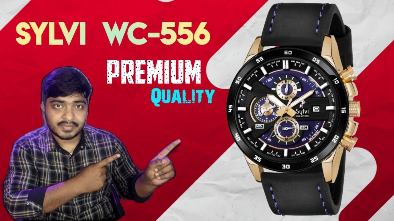 Sylvi Premium Watch 🔥 Sylvi WC-556 Analog Watch Unboxing and Review